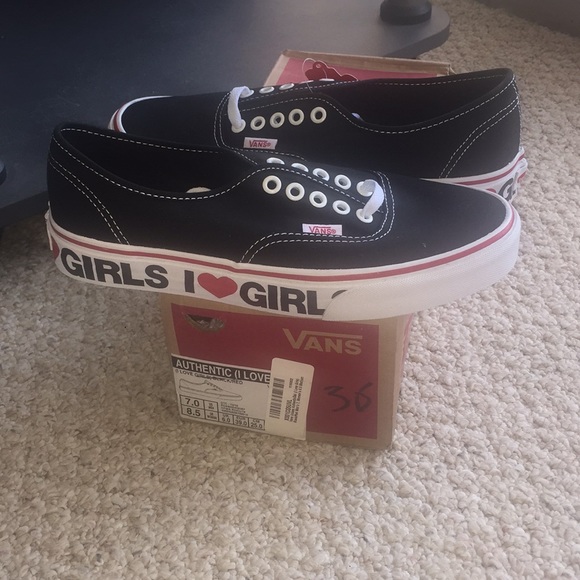 i love girls vans